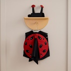 Utklädnad Nyckelpiga set