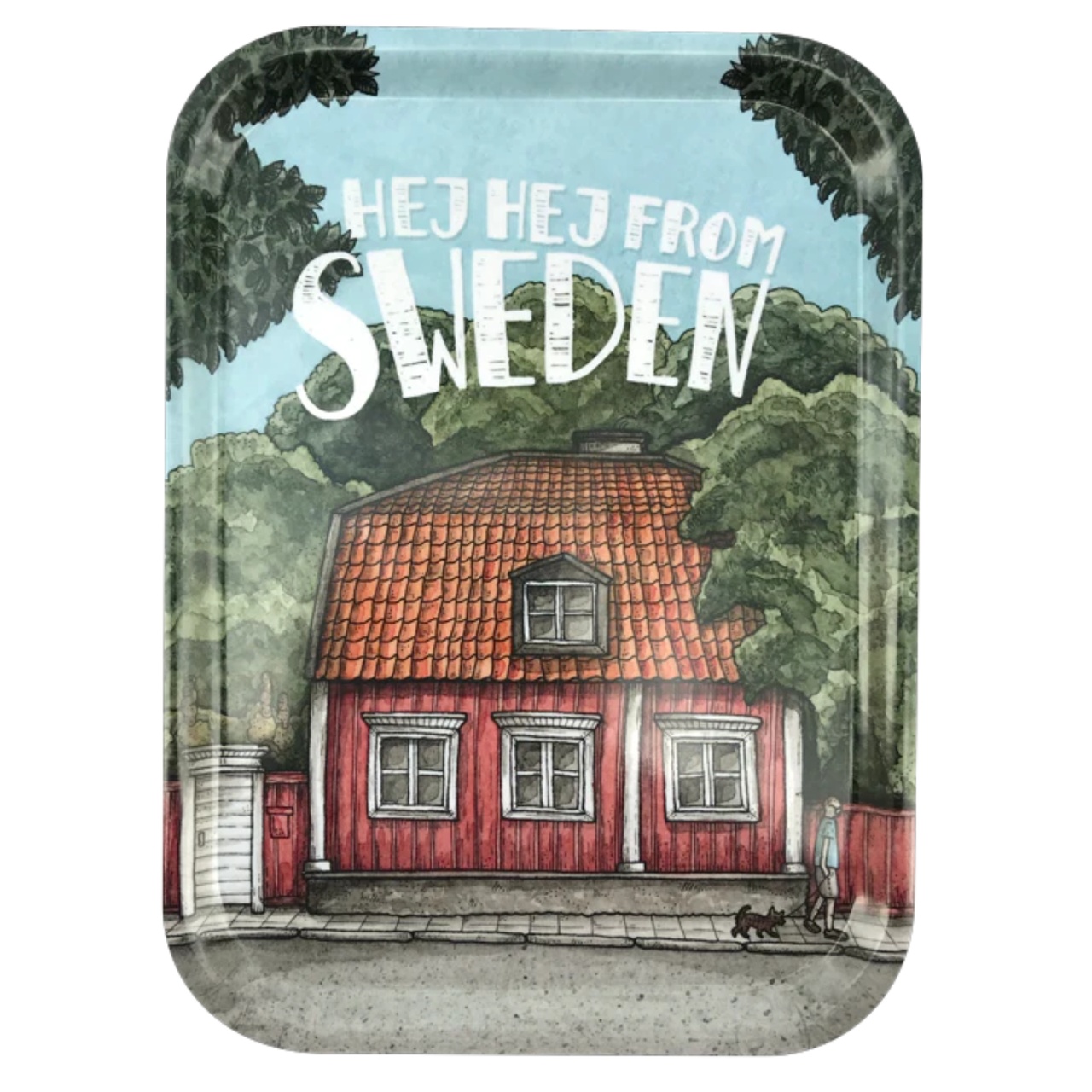 Bricka Hej hej from Sweden