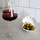 Förvaringsskål Shell 13 cm offwhite