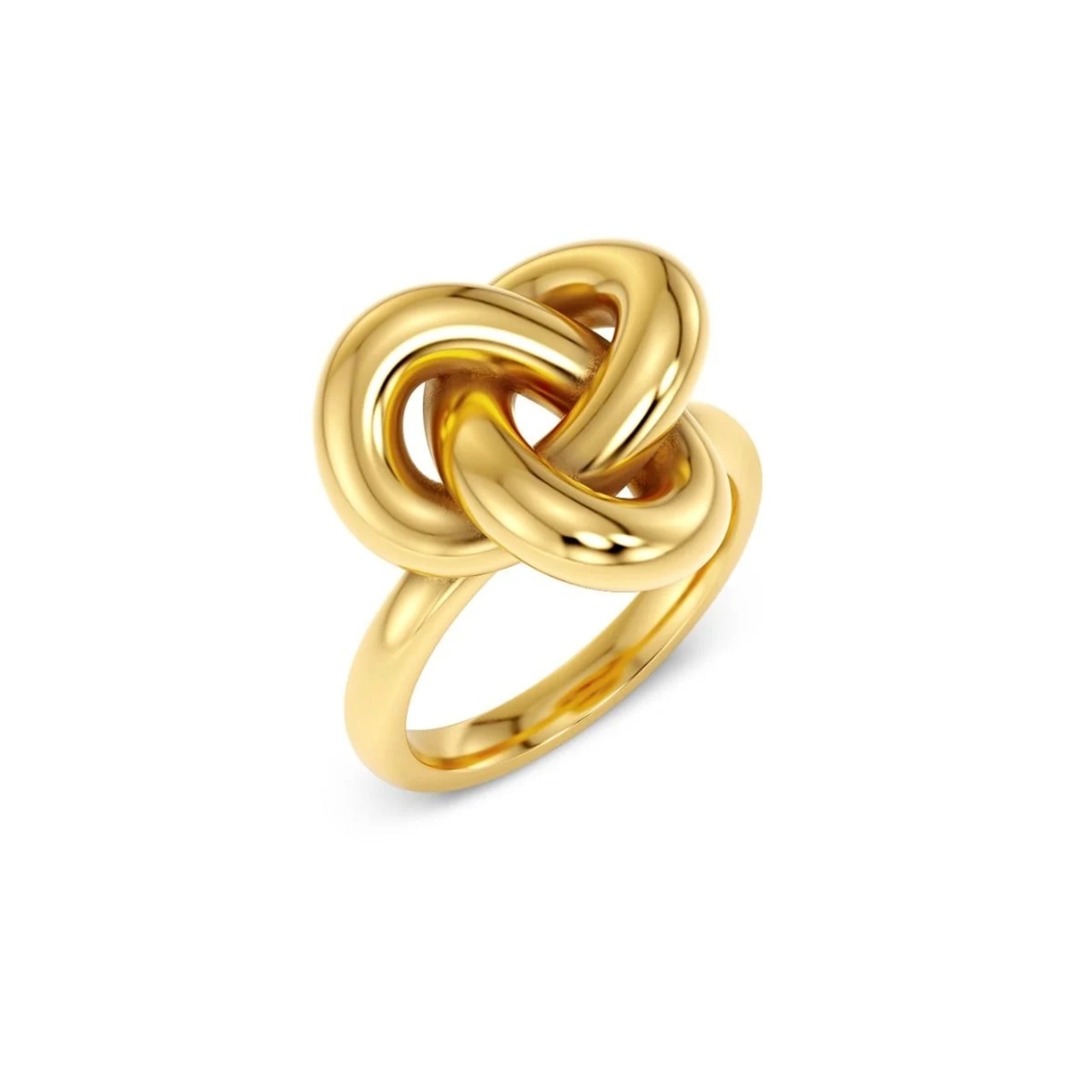 Ring Infinity Knot Large Guld L 18,5 mm