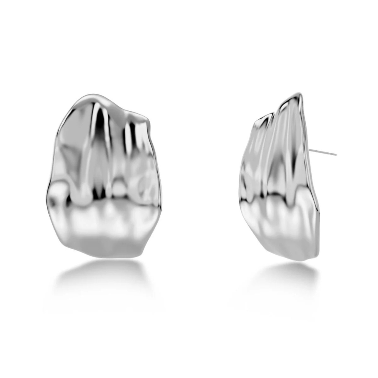 Örhängen Tidal Large Stål