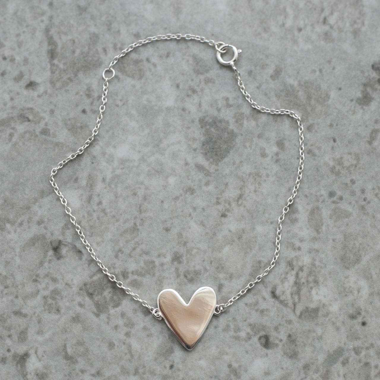 Armband Freja 19 cm silver