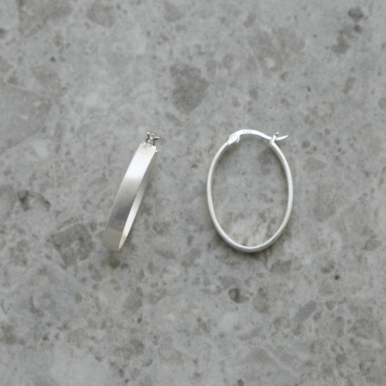 Örhängen Ribbon Silver