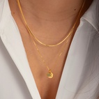 Berlock beloved heart Guld