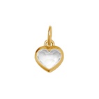 Berlock beloved heart Guld