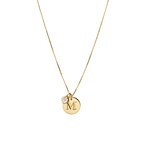 Berlock beloved heart Guld Klar