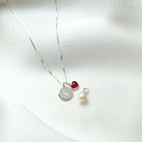 Berlock beloved heart Silver