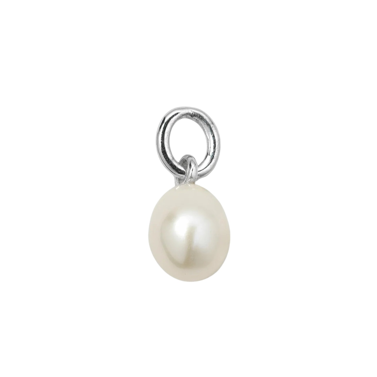 Berlock beloved Pearl silver