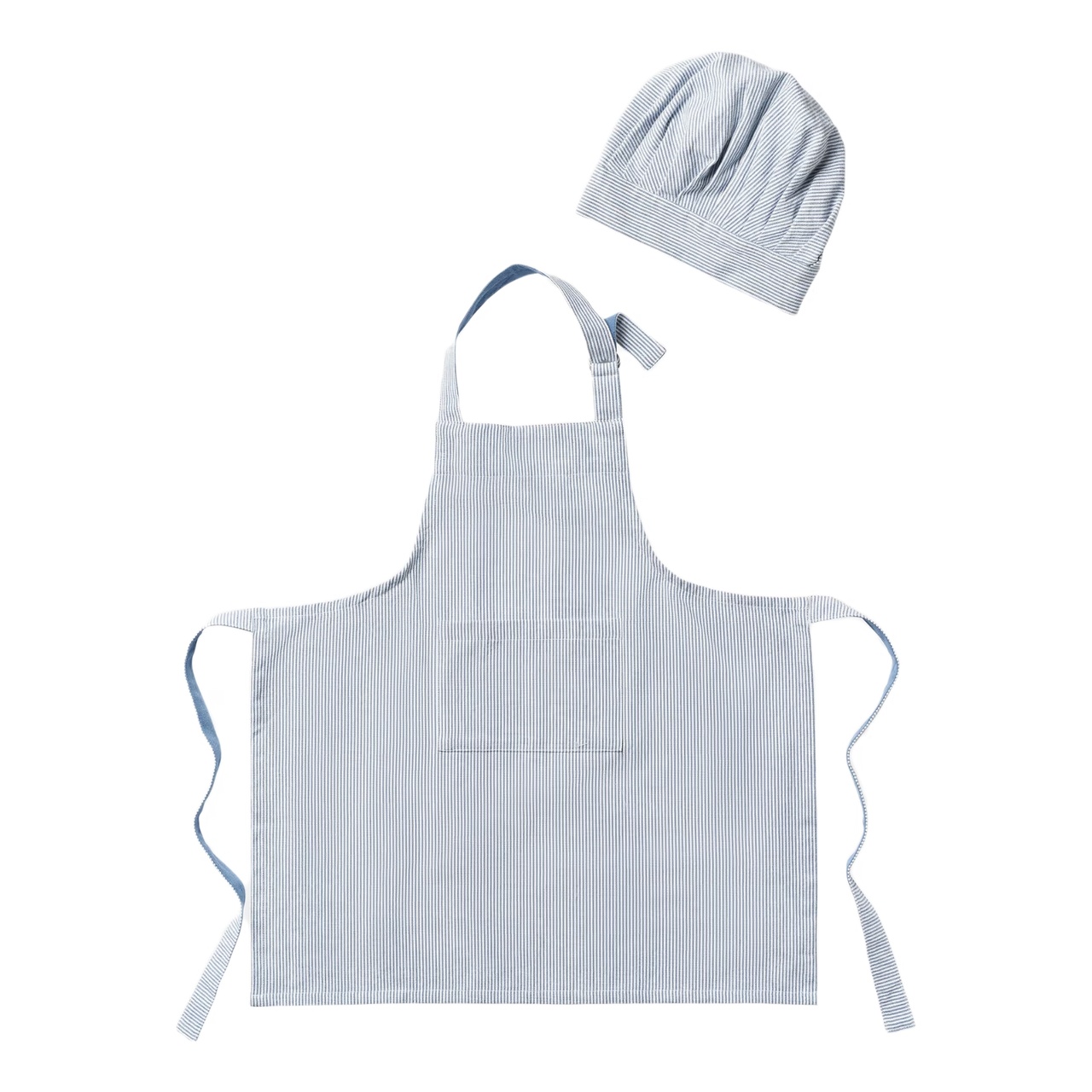Förkläde/kockmösssa barn Kadett blå