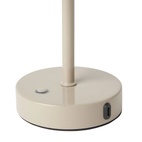 Bordslampa uppladdningsbar Ebba Varmgrå