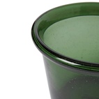 Kruka Glas L grön