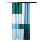 Duschdraperi Jack 180x200 cm grön/blå