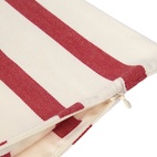 Kuddfodral HELLE Multi 50x50 cm  Vit /Röd