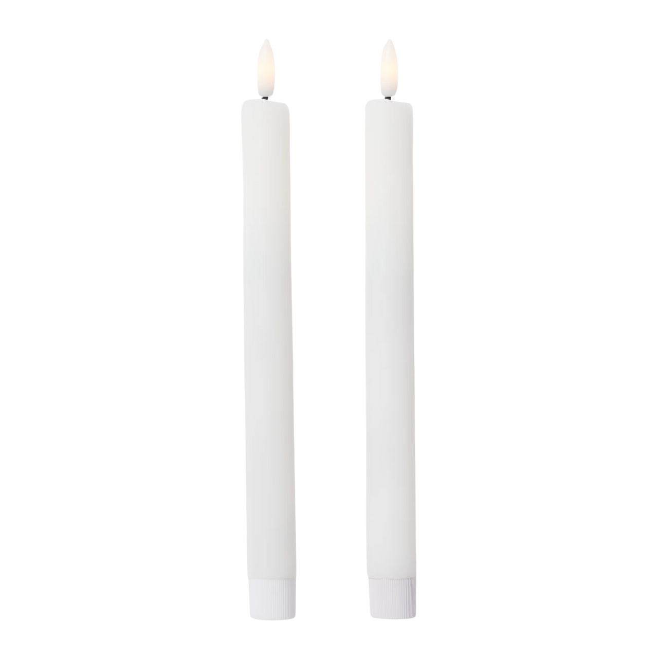 Antikljus LED 2-p vit