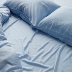 Bäddset VIDE bambu 150x210 ljusblå