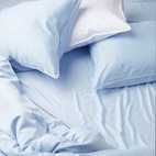 Bäddset VIDE bambu 150x210 ljusblå