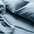 Bäddset Vide Percale 220x210cm Blå