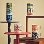 Mugg Birds 1967 Nr.8 Orange/Röd