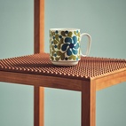 Mugg Birds 1967 Nr.7 Blå/Grön