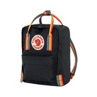 Kånken Mini  Rainbow  Black-Rainbow