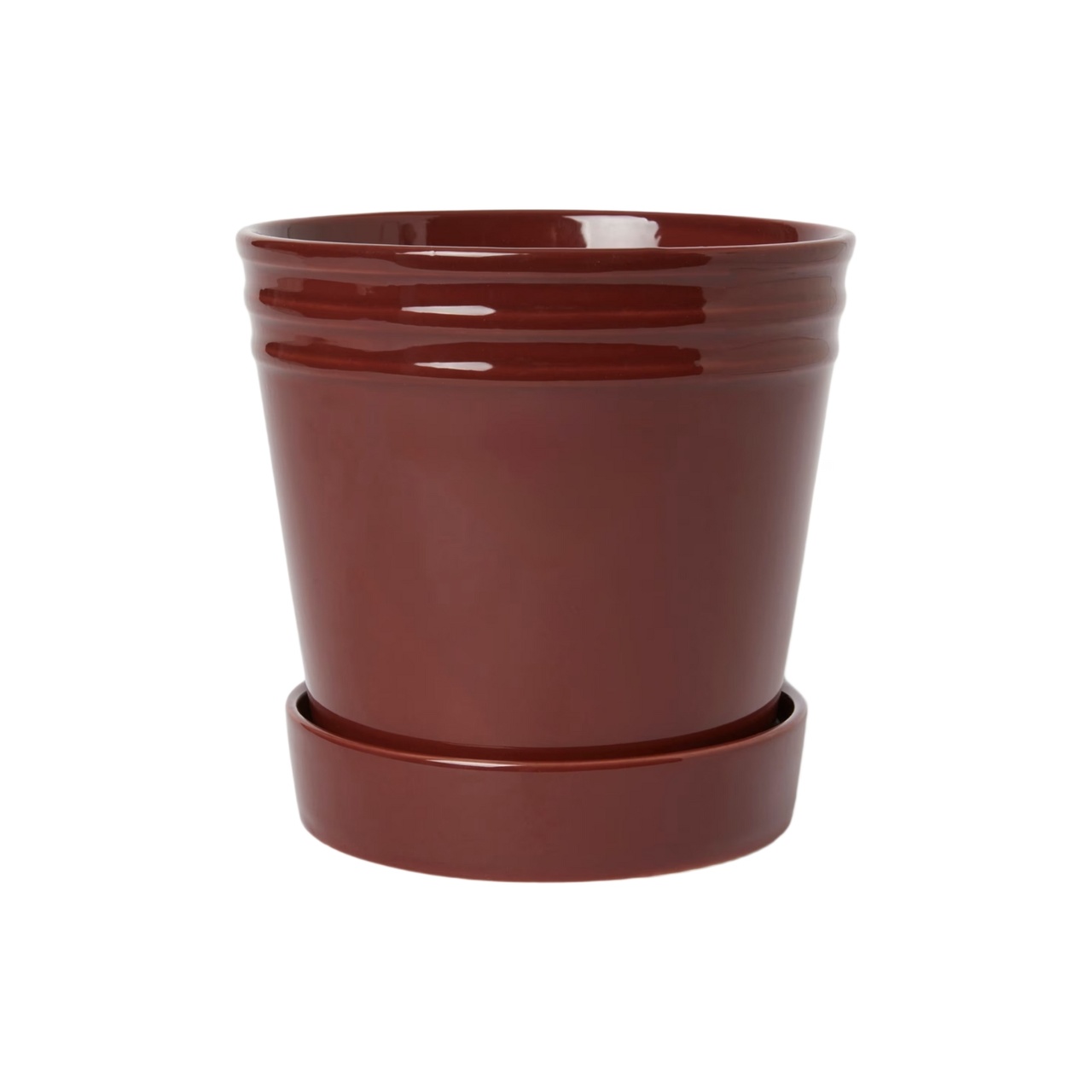 Kruka Alve M Burgundy