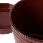 Kruka Alve M Burgundy