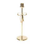 Ljusstake Bow L Guld