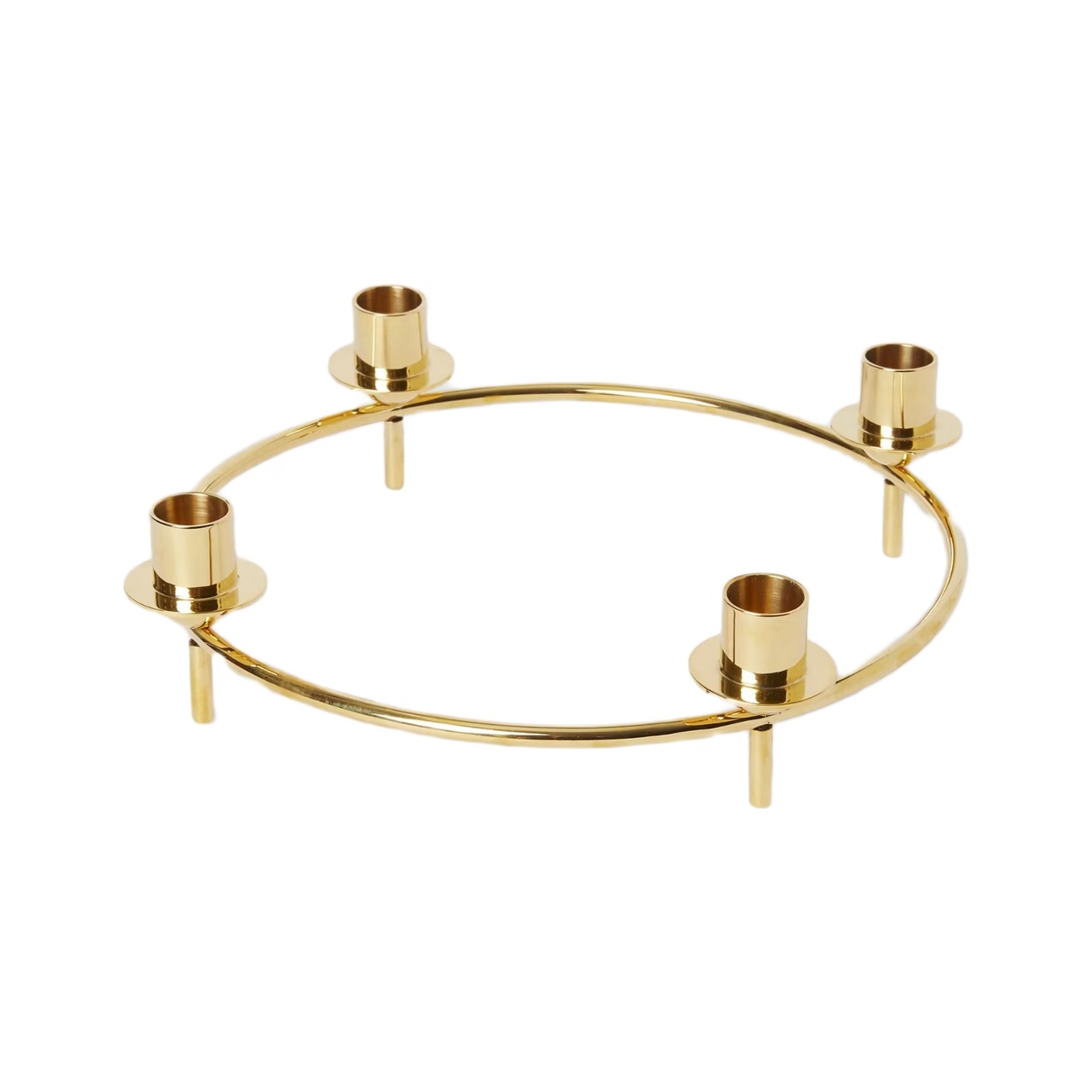 Adventsljusstake Mano guld