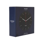 Väggklocka Mano 15 cm Svart