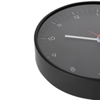 Väggklocka Mano 20 cm Svart