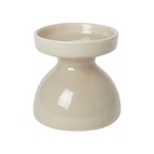 Ljusstake Gullan pelare beige