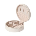 Smyckesskrin Jackie rund vit