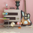 Birds 1967 No.8 orange/röd