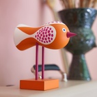 Birds 1967 No.8 orange/röd