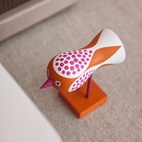 Birds 1967 No.8 orange/röd