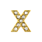 DRMZ X - Gold Rhinestone