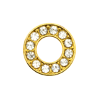 DRMZ O - Gold Rhinestone