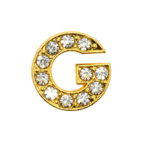 DRMZ G - Gold Rhinestone