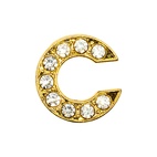 DRMZ C - Gold Rhinestone