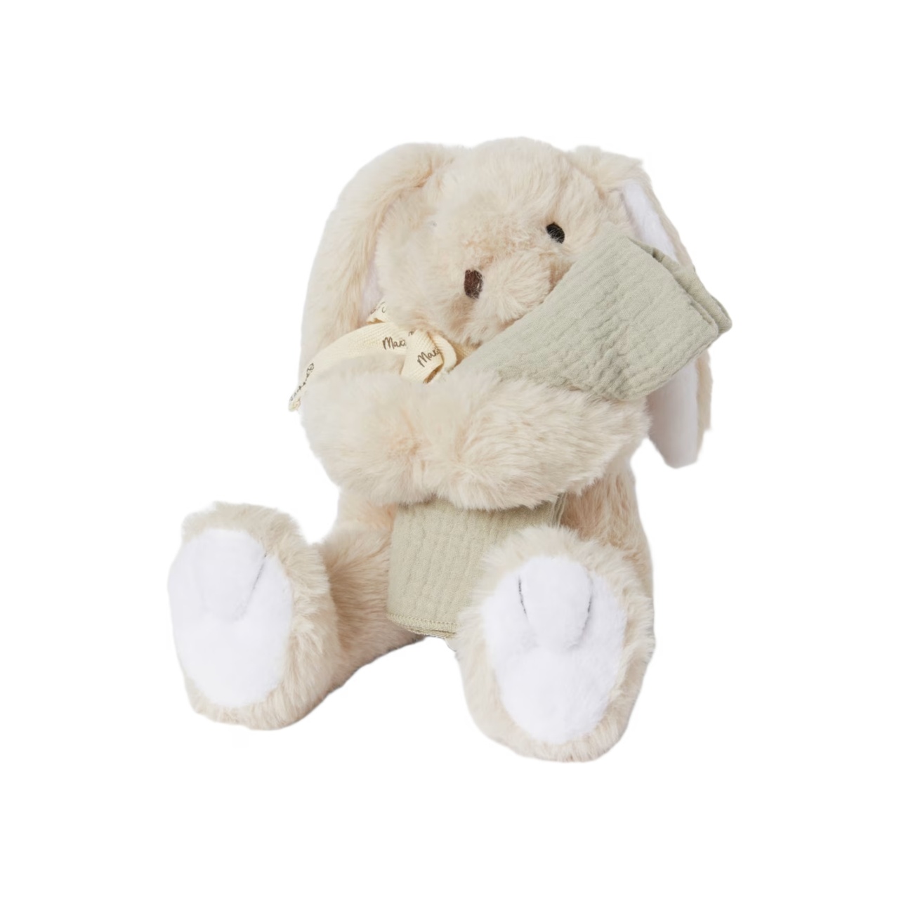 Presentbox Camille kanin + filt Grön