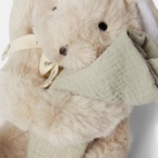 Presentbox Camille kanin + filt Grön