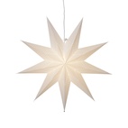 Pappers stjärna Lysa 60cm vit