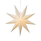 Pappers stjärna Lysa 80cm vit
