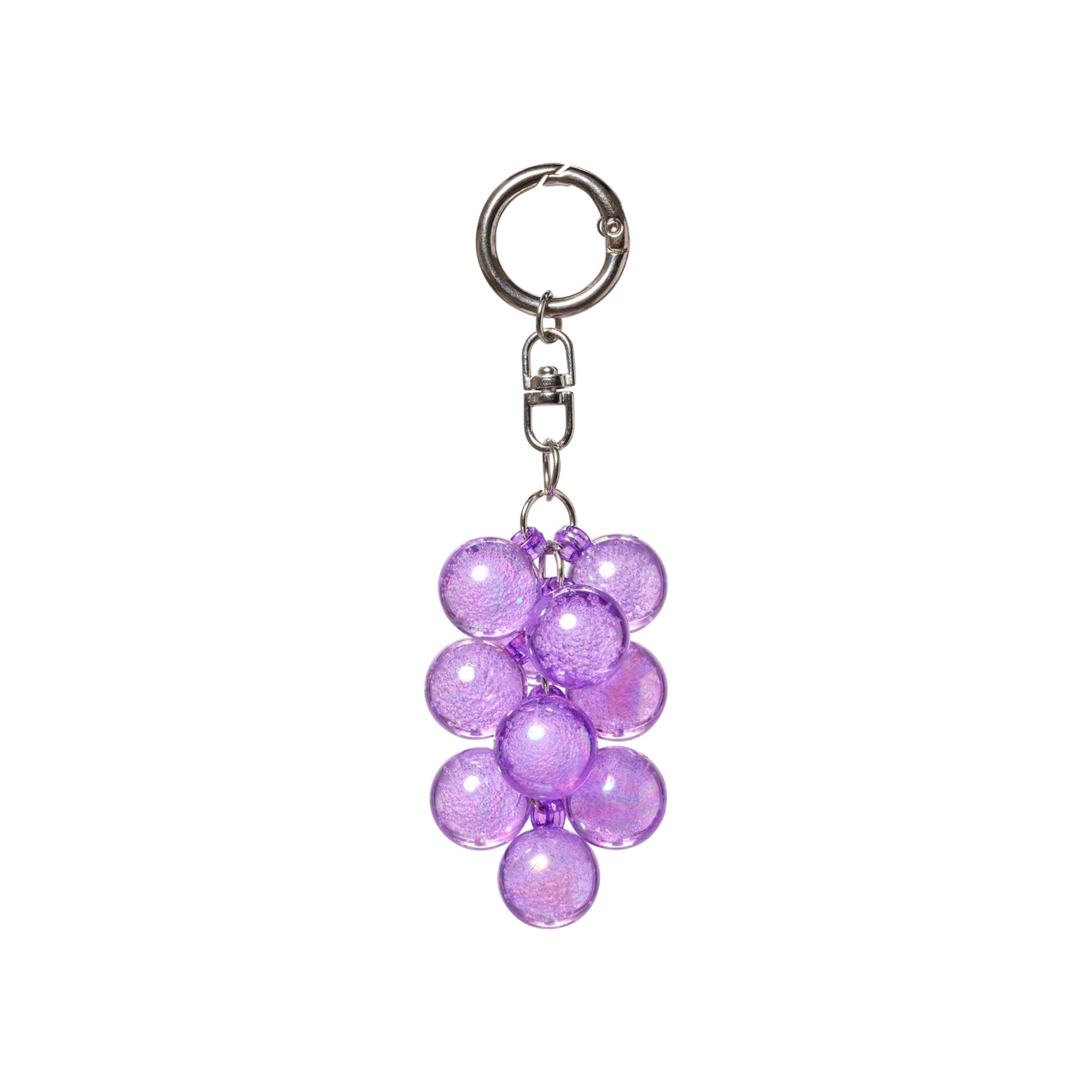BAG CHARM Grape Purple