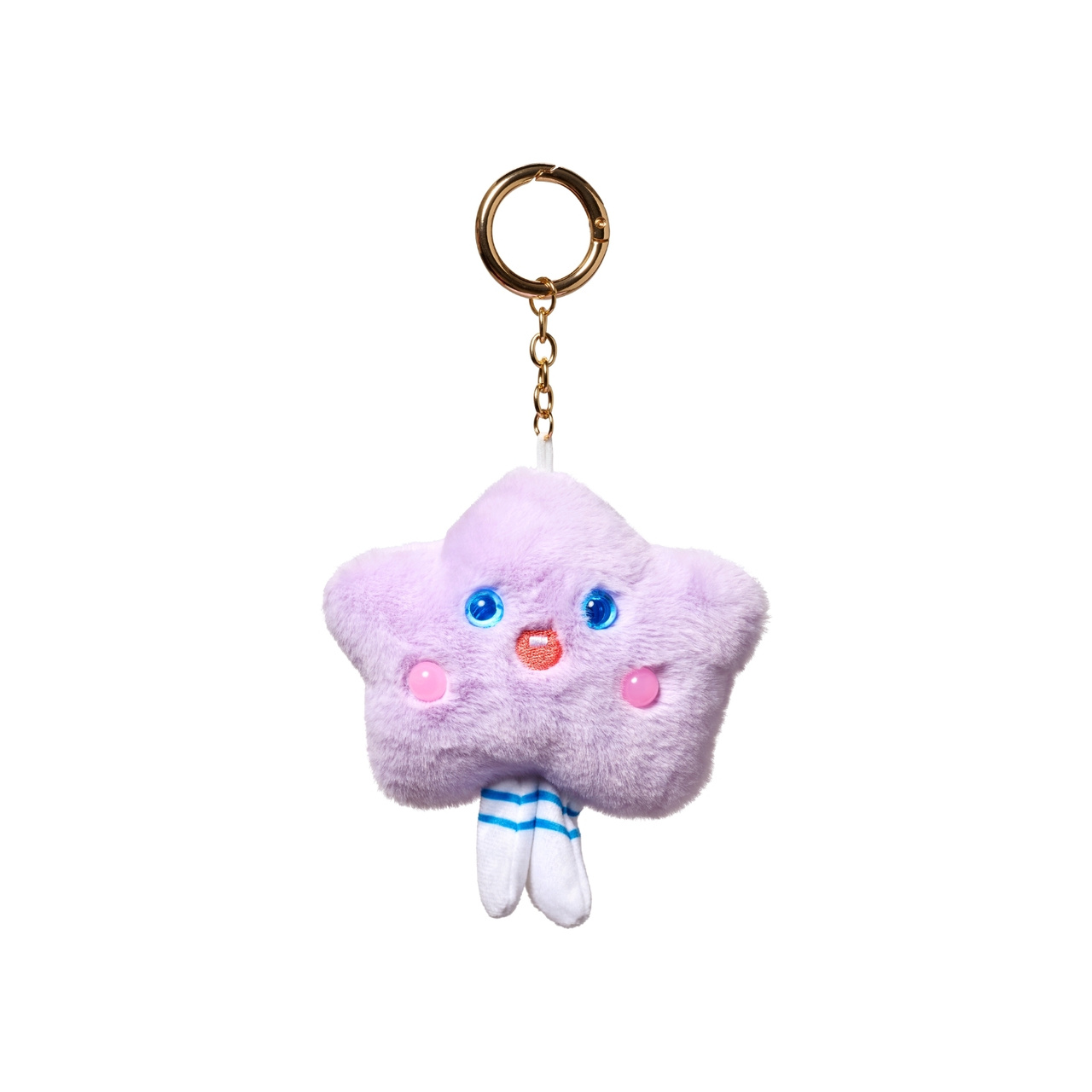 BAG CHARM Star Purple