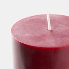 Blockljus 7x10cm  Röd