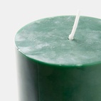 Blockljus 7x10cm Grön