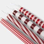 Ljus Randig 4-pack Röd