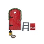 Nissedörr 5-pack röd