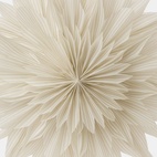 Adventsstjärna Eva Stripe Dia 50cm Beige